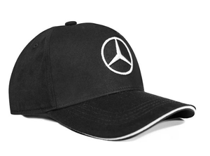 Cap, schwarz, 100% Baumwolle-4 4