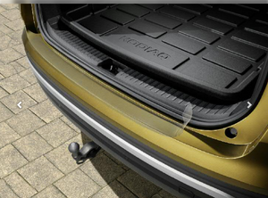 Original Skoda Ladekantenschutzfolie Transparent Schutzfolie Stoßfänger Kofferraum Ladekantenschutz-1 1