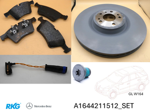 Bremsensatz vorne GL W164 *A1644211512_SET*-2 1