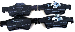 Original Mercedes-Benz Bremsensatz hinten GL W164-4 3