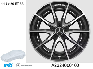 AMG 10-Speichen-Rad, 50,8 cm (20 Zoll). AMG-SL W232 *A2324000100*-1 1