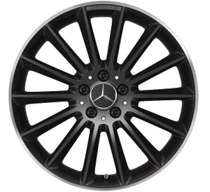 AMG Vielspeichen-Rad, 48,3 cm (19 Zoll), Felgenhorn glanzgedreht. *A1774011600*-2 2