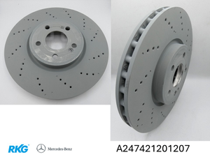 Bremsscheiben-Satz vorne (2 Stück.). *A2474212012* Original Mercedes-Benz-1 1