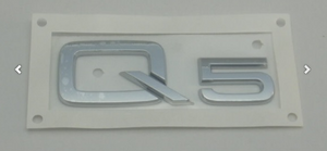 Original Audi Q5 Schriftzug Chrom Heckklappe – Audi Q5 (8R) 2009–2017-1 1