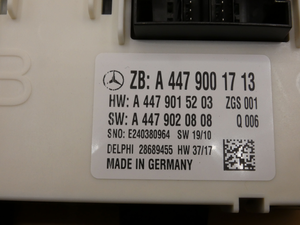 Steuergerät (SAM). V-Klasse W447 *A4479001713* Original Mercedes-Benz-4 4