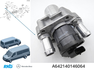 AGR-Ventil. G-Model W461, Sprinter W906. *A6421401460* Original Mercedes-Benz-1 1