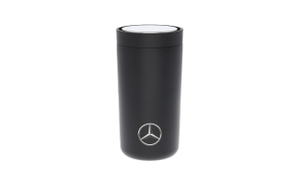 Original Mercedes-Benz To Go Becher Schwarz 0,2 l Edelstahl/Polypropylen --4 1