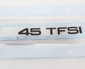 Original Audi 45 TFSI Schriftzug Heckklappe schwarz-1 1