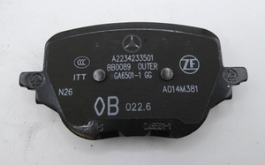 Bremsklötze hinten. E-Klasse W214, S-Klasse W223, GLC W254 *A0004209305*-4 4