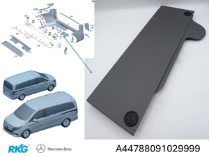 Abdeckung AHK V-Klasse W447 *A4478809102* Original Mercedes-Benz-1 1