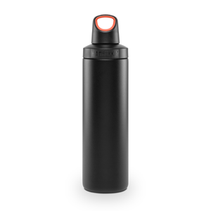 Original Audi Edelstahl Wasserflasche isoliert schwarz 600 ml-2 2