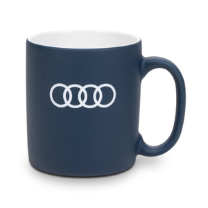 Original Audi Tasse dunkelblau 350 ml Porzellan-1 1