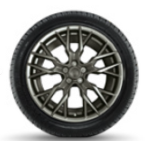 4 Alu-Winterkompletträder FORD Puma 225/40 R19 93W gebraucht-1 1