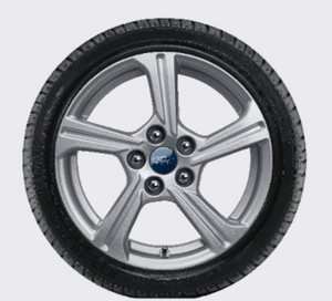 4 Alu-Winterkompletträder FORD Puma 205/65 R16 95H gebraucht-1 1
