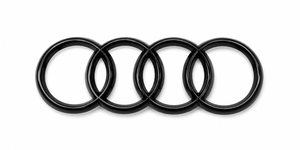 Original Audi Black Edition Kühlergrill Ringe für A4 B9 A5 F5 S-Line-1 1