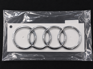 Original Audi Ringe Heckklappe chrom für A3 8V Sportback-1 1