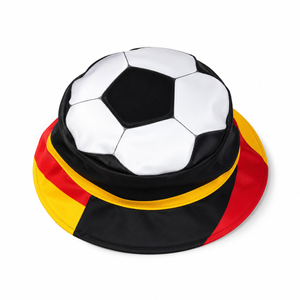 WM Hut Deutschland – Wendbarer Fanhut mit Fußball-Design-2 2