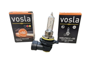 Vosla Halogen Lampe HIR2 +50% mehr Licht 12V 55W 9012 PX22d Made in Germany 2 Stück-1 1