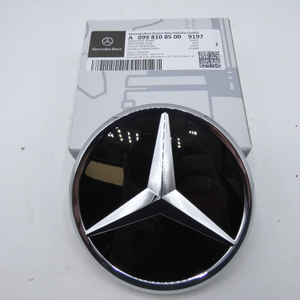 Stern an Heckdeckel, Obsidianschwarz. *A09981085009197* Original Mercedes-Benz-3 2