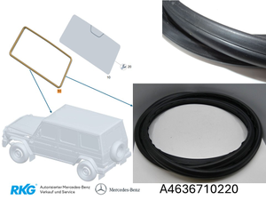 Windschutzscheibendichtung G-Modell *A4636710220* Original Mercedes-Benz-1 1