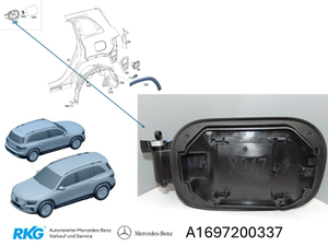 Tankeinfüllmulde GLB *A2476307703* Original Mercedes-Benz-2 1