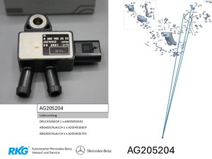 Teilesatz Diff-Druck-Sensor-1 1