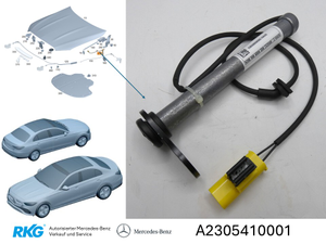 Aktuator / Motorhaube C-Klasse W206, CLE W236 *A2069066800* Original MB-1 1