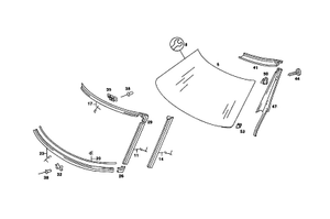 WSS-Chromecke oben links. SLC W107 *A1076713730*-4 4