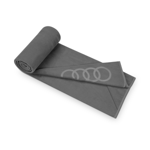 Original Audi Fleecedecke Grau 180 x 130 cm Polyester mit Tasche-1 1