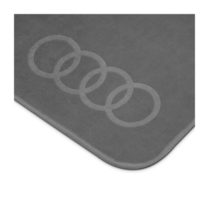 Original Audi Fleecedecke Grau 180 x 130 cm Polyester mit Tasche-2 2