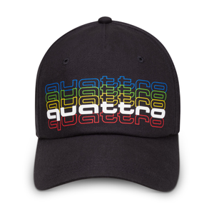 Original Audi quattro pulse Cap Schwarz 5 Panel Baseballkappe Baumwolle-4 4