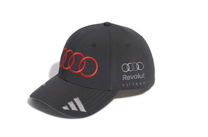 Original Audi F1 Fan Cap Bortoleto Schwarz Grau Größe L Snapback-1 1