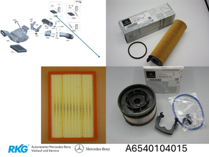 Teilesatz Filter Motor. Sprinter W907 *A6540104015* Original Mercedes-Benz-1 1