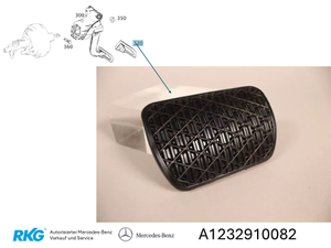 Original Mercedes-Benz Pedalgummi Bremspedal-6 1