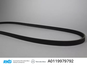 Original Mercedes-Benz Keilrippenriemen OM112 OM113. C-Klasse 203, SLK 170, CLK 208-2 1