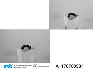 Original Mercedes-Benz Schlauch Unterdruck A1170780581-3 1