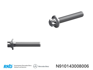 Original Mercedes-Benz Schraubenset M8x45 ( 6 Stck.) / Ölfiltergehäuse OM651-3 1