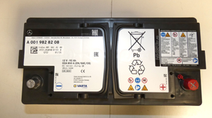 Batterie 12V 92 Ah 850 A *A0019828208* Original Mercedes-Benz-4 4