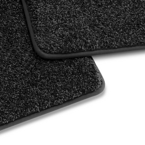 Original Audi Q6 e-tron Hochflor-Textilfußmatten hinten schwarz Soul-1 1