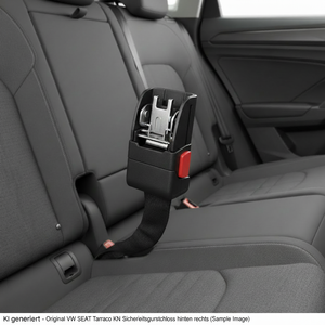 Original VW SEAT Tarraco KN Sicherheitsgurtschloss hinten rechts-1 1