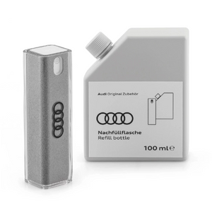 Audi 2-in-1 Displayreiniger mit Nachfüllflasche für Displays und Hochglanzoberflächen-2 2