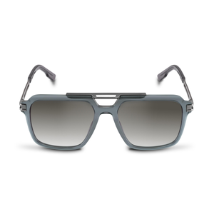 Audi Ringe Sonnenbrille mit Doppelsteg, Transparent Grau/Gunmetal-2 2