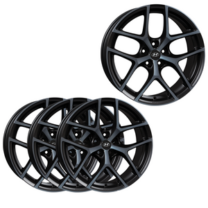 Original Hyundai Y mystic Black Aluminiumfelge 8x19H2 ET50 Tuning Sport Felge 1