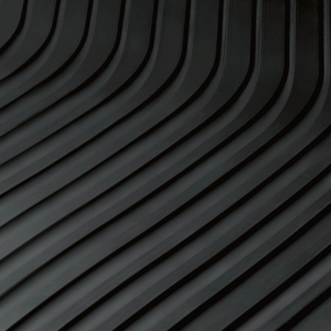 Gummifußmatten für vorn, schwarz 1