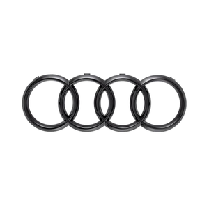 Audi Ringe schwarz für die Front 1