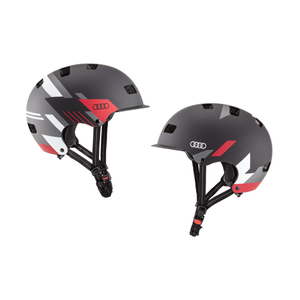 Helm für E-Scooter und Fahrrad schwarzes Design, Größe M 1