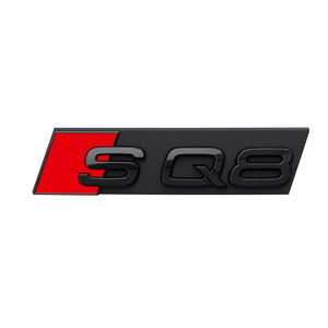 Modellbezeichnung SQ8 schwarz für die Front 1