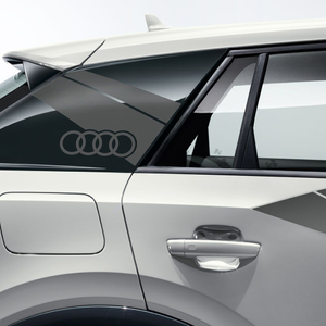 Dekorfolien Flanken-Design grau Perleffekt matt 1