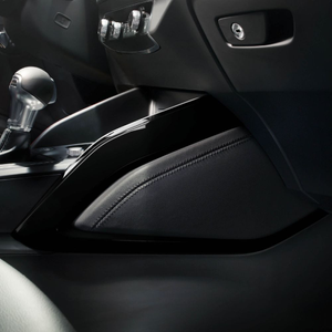 Dekorblenden Mittelkonsole brillantschwarz 1