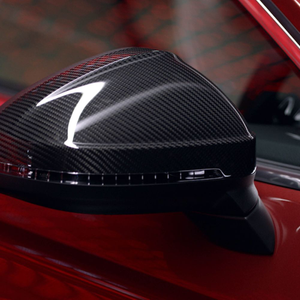 Außenspiegelgehäuse Carbon matt für Fahrzeuge ohne Audi side assist 1